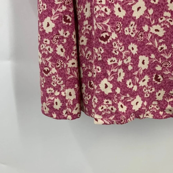 Elodie Women's Long Sleeve Floral V-Neck Tie Wrap‎ Mini Dress Size S NWT - Picture 6 of 12